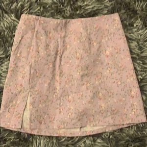 Small Purple Floral Shein Skirt